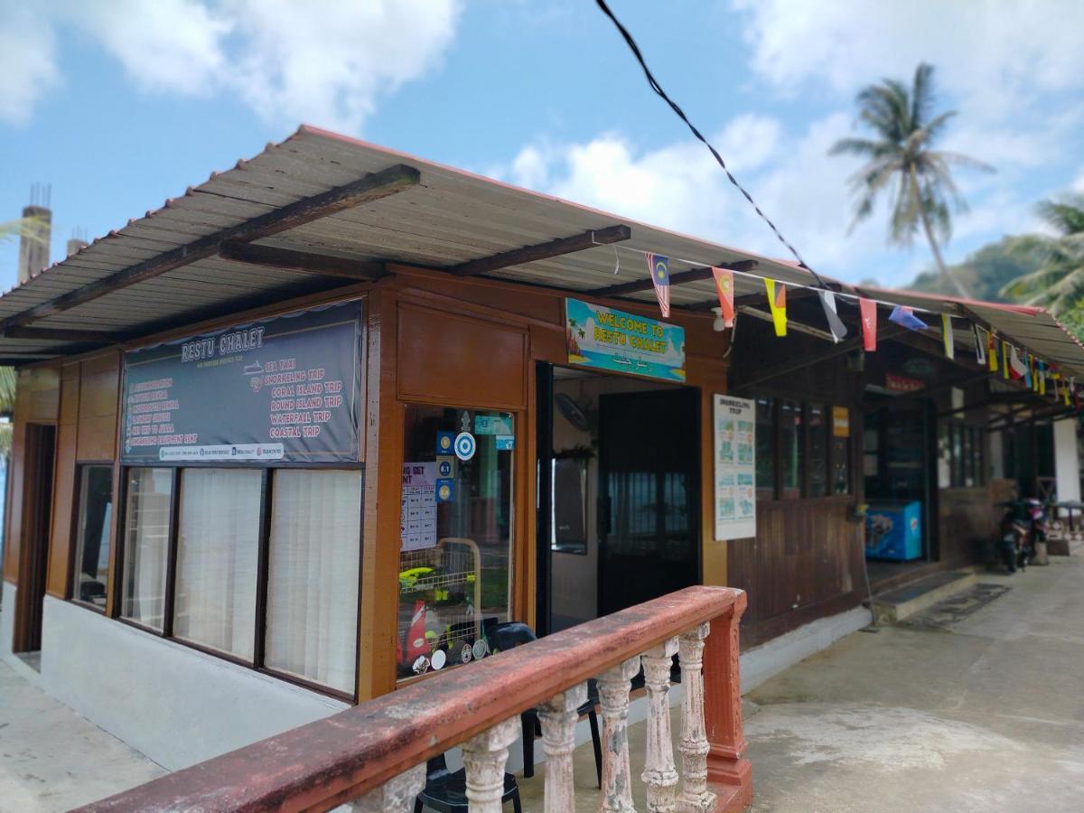 Restu Chalet Tioman Kampong Ayer Batang Kültér fotó